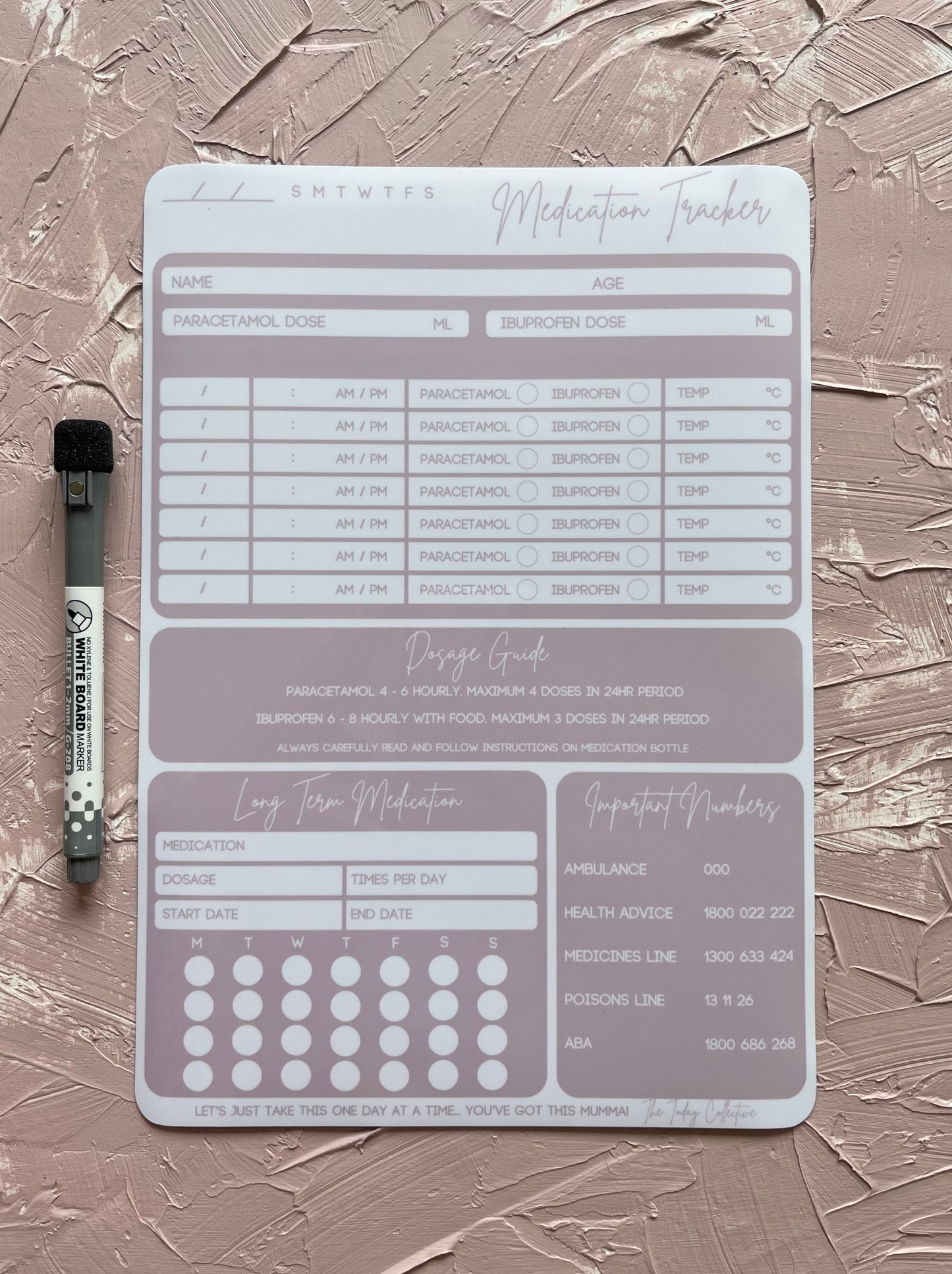 Motherhood Essentials Pack - Pink